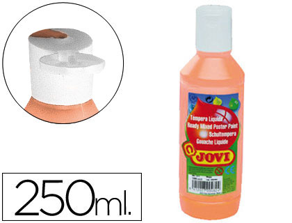 [2051924] JOVI - TEMPERA LIQUIDA ESCOLAR 250 ML COLOR CARNE (Ref.50209)
