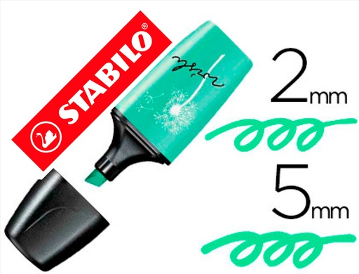 [9150767] STABILO - Boss Mini Pastel love pizca de menta (Ref.07/116-7)