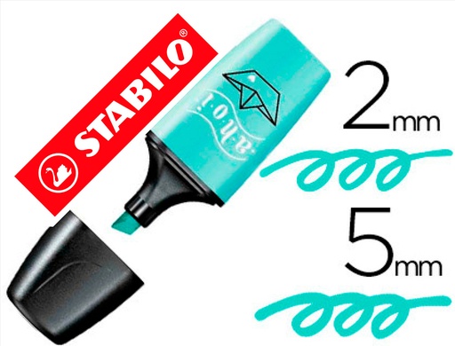 [9150769] STABILO - Boss Mini Pastel love toque de turquesa (Ref.07/113-7)