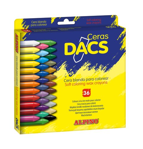 [9930092] DACS - CERAS ALPINO ESTUCHE de 36 SURTIDO (Ref.DA050300)