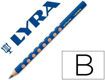 [2049178] LYRA - LAPICES DE GRAFITO GROOVE TRIANGULAR MINA B DE 4,25 MM (Ref.1870101)