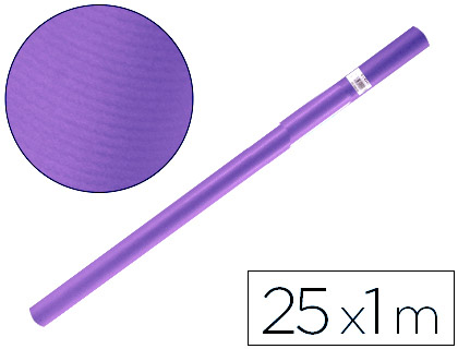 [2059136] LIDERPAPEL - PAPEL KRAFT VIOLETA ROLLO 25X1 MT (Ref.PK25)