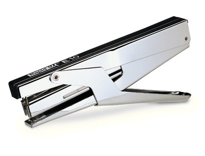 [2155866] RAPID - Grapadora tenaza e10 cromado/negro capacidad 15 hojas usa grapas n 10 (Ref. 21310400)