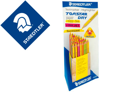 [2024363] STAEDTLER - LAPICES FLUORESCENTE TOP STAR -EXPOSITOR DE 48 COLORES (Ref.12864KP48)