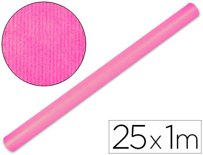 [2063739] LIDERPAPEL - PAPEL KRAFT ROSA ROLLO 25X1 MT (Ref.PK67)