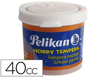 [2012953] PELIKAN - TEMPERA HOBBY 40 CC NARANJA -N.59B (Ref.63540)