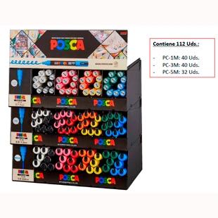 [9074907] UNI-BALL - BOLIGRAFO JETSTREAM SPORT SXN-150 RETRACTIL EXPOSITOR DE 36 UNIDADES COLORES SURTIDOS (Ref.LSXN15036U)