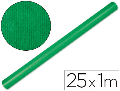 [2063741] LIDERPAPEL - PAPEL KRAFT VERDE FUERTE ROLLO 25X1 MT (Ref.PK69)