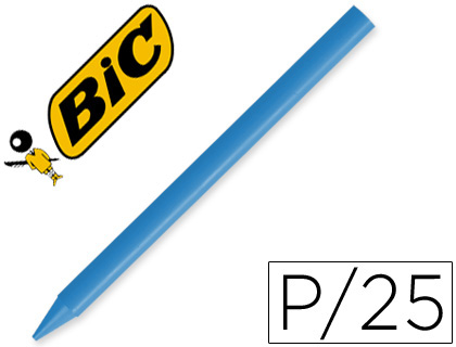 [9027610] PLASTIDECOR - Caja 25 CERAS ES 06 AZUL CLARO (Ref.816981)