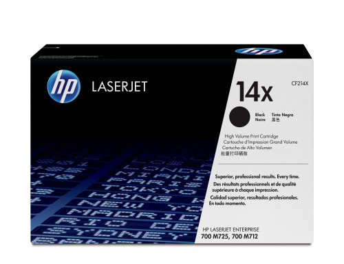 [1132452] HP ( HEWLETT PACKARD ) - Toner Laser ORIGINALES 14X Negro (Ref.CF214X)