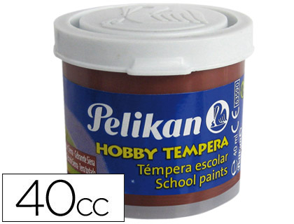 [2012941] PELIKAN - TEMPERA HOBBY 40 CC SIENA -N.190 (Ref.63590)
