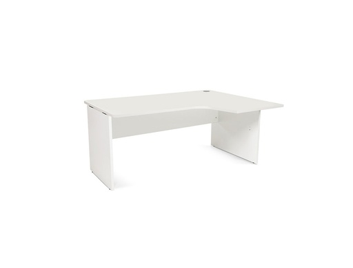 [2063255] ROCADA - MESA SERIE WORK 160X120 CM DERECHA ACABADO AW04 BLANCO/BLANCO (Ref.WORK 2051AW04)