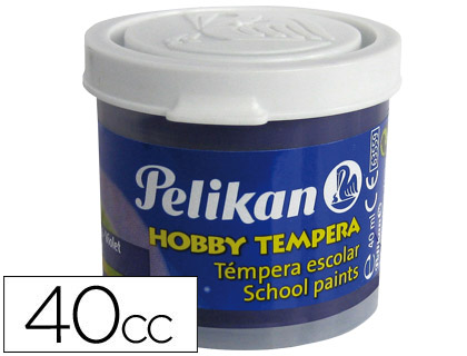 [2012963] PELIKAN - TEMPERA HOBBY 40 CC VIOLETA -N.109 (Ref.63559)