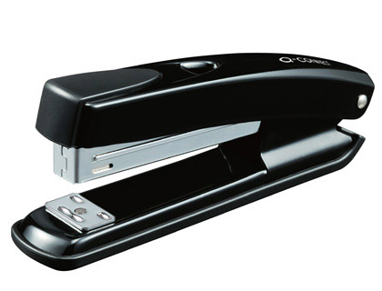 [2025511] Q-CONNECT - GRAPADORA PLASTICO ABS NEGRA -CAPACIDAD 20 HOJAS (Ref.KF01057)