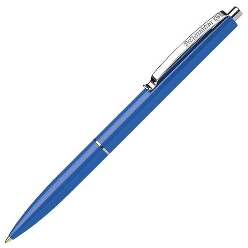 [1944894] SCHNEIDER - Boligrafo RETRÁCTIL K15. CLIP METÁLICO.TRAZO MEDIO 0,5MM.CUERPO-TINTA COLOR AZUL. (Ref.3083)