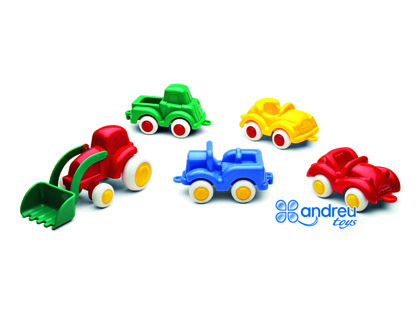 [2068267] VIKINGTOYS - Juego mini vehiculos polipropileno 7 cm caja de 30 unidades surtidos (Ref. 241112)