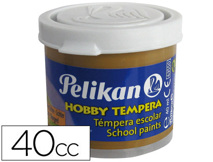 [2012959] PELIKAN - TEMPERA HOBBY 40 CC OCRE CLARO -N.80 (Ref.63550)