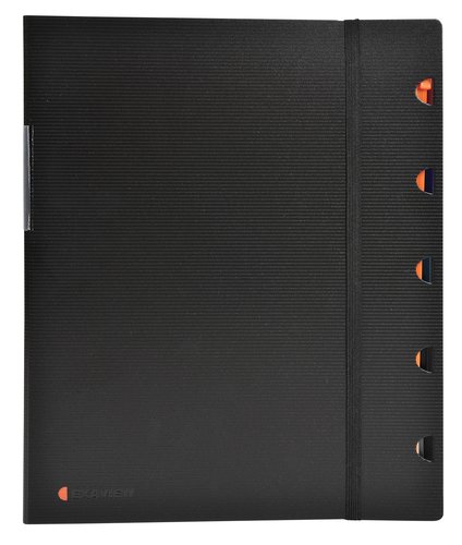 [1277313] EXACOMPTA - Carpetas fundas Exaview 30 fundas A4 Negra Polipropileno (Ref.85334E)