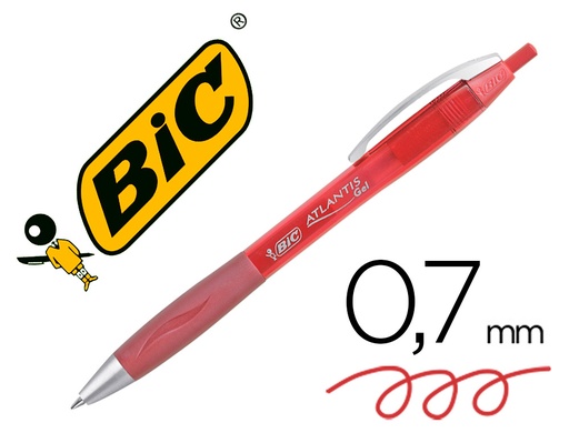 [9052735] BIC - Roller Atlantis Gel Premium Trazo 0,4 mm Tinta gel (Ref.895799)