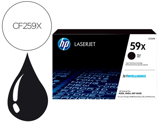 [9161203] HP ( HEWLETT PACKARD ) - Toner cf259x m404/408 negro 34500 paginas (Ref. CF259X)