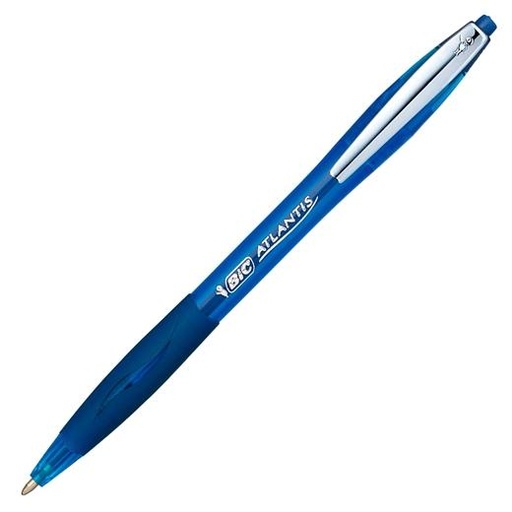 [1150483] BIC - Bolígrafo retractil Atlantis Premium azul (Ref.902132)