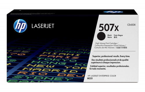 [1215256] HP ( HEWLETT PACKARD ) - Toner Laser ORIGINALES 507X Negro (Ref.CE400X)