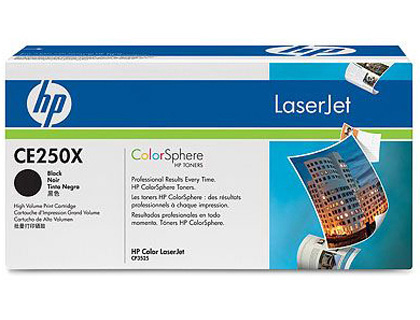[9045920] HP ( HEWLETT PACKARD ) - Toner Laser ORIGINALES 504X Negro 10.500pg (Ref.CE250X)