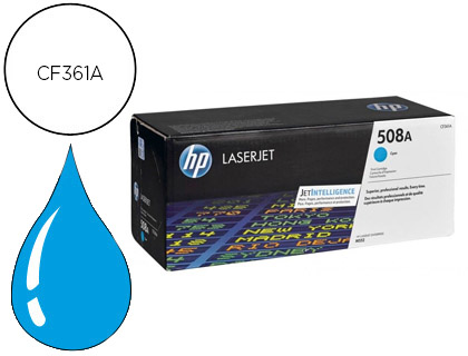 [9079843] HP - TONER 508A LASERJET ENTERPRISE M552/553/577 CIAN 5.000 PAG (Ref.CF361A)