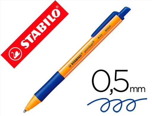 [9072020] STABILO - Boligrafo POINTBALL AZ (Ref.6030/41)