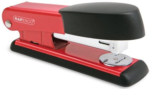 [1940150] RAPESCO - Grapadora Bowfin roja. 25 Hojas de Capacidad. Usa Grapas 26 y 24/6mm. (Ref.R53500R2)