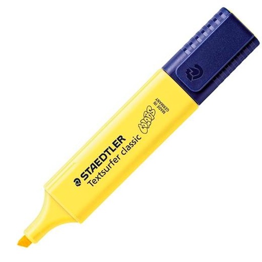 [9931599] STAEDTLER - MARCADOR FLUOR 364 TEXTSURFER CLASSIC PASTEL&VINTAGE AMARILLO CLARO (Ref.364 C-100)