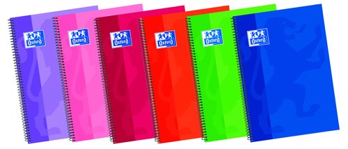 [1736530] OXFORD - Cuaderno School 80h Folio 1 linea c/m Surtido (Ref.100430163)