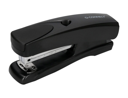 [2025510] Q-CONNECT - GRAPADORA PLASTICO ABS NEGRA -CAPACIDAD 20 HOJAS (Ref.KF01056)