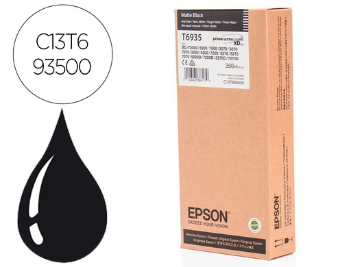 [9160841] EPSON - Ink-jet gf serie sc-t negro mate 350 ml (Ref. C13T693500)