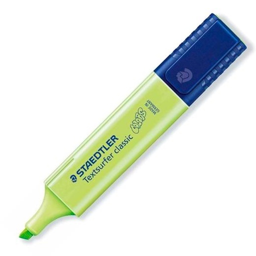 [9931604] STAEDTLER - MARCADOR FLUOR 364 TEXTSURFER CLASSIC PASTEL&VINTAGE VERDE LIMA (Ref.364 C-530)
