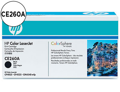 [9048806] HP ( HEWLETT PACKARD ) - Toner Laser ORIGINALES 647A Negro (Ref.CE260A)