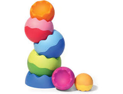 [2068398] FIESTA CRAFTS - Juego esferas apilables fat brain tobbles neo 7 colores y tamaños surtidos (Ref. XFB-FA070-1)