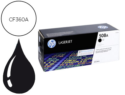 [9079841] HP ( HEWLETT PACKARD ) - Toner Laser ORIGINALES ORIGINALES 508A negro () (Ref.CF360A)