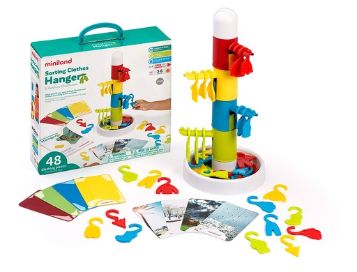 [2159418] MINILAND - Juego de clasificacion para los primeros razonamientos matematicos 345x320x95 mm (Ref. 31788)