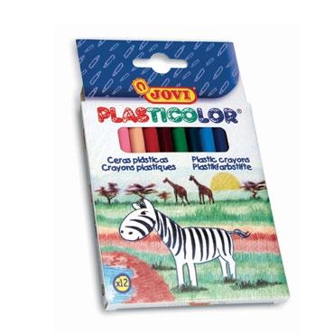 [9930996] JOVI - CERAS PLASTICOLOR ESTUCHE DE 12 (Ref.913)