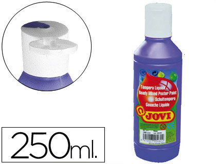 [2051929] JOVI - TEMPERA LIQUIDA ESCOLAR 250 ML VIOLETA (Ref.50223)