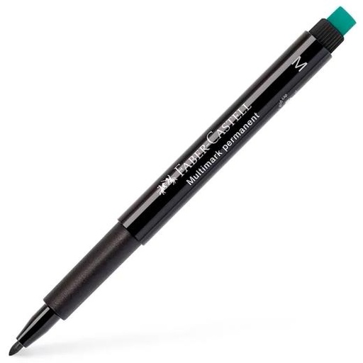 [9931136] FABER CASTELL - ROTULADOR PERMANENTE FABER-CASTELL MULTIMARK M NEGRO (Ref.152599)