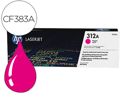 [9077731] HP ( HEWLETT PACKARD ) - Toner Laser ORIGINALES 312A Magenta (Ref.CF383A)