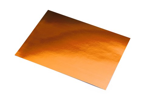 [1936165] SADIPAL - Pack 10 CARTULINAS ALUMINIO COBRE 50X65 CM. (Ref.SAD20289)