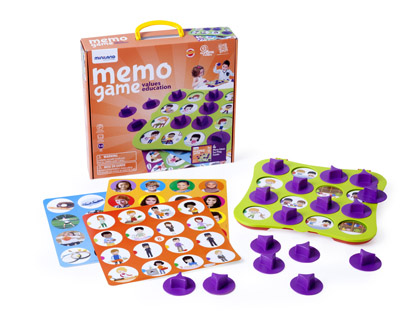 [2068512] MINILAND - Juego memo game educacion en valores 12 laminas (Ref. 31925)