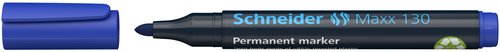 [1944898] SCHNEIDER - Marcador MAXX 130 PERMANENTE SECADO RÁPIDO PUNTA REDONDA 1-3MM.COLOR AZUL. (Ref.113003)