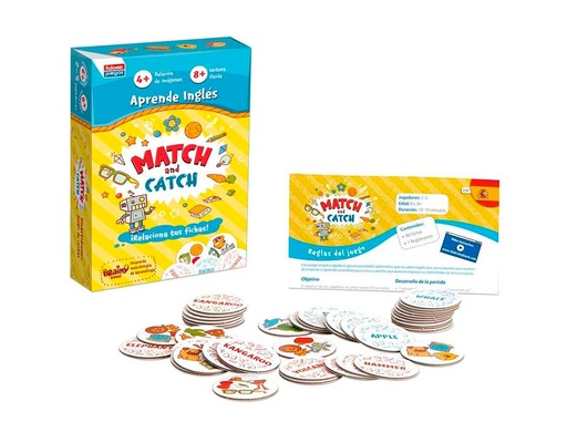 [2159369] FALOMIR JUEGOS - FALOMIR - Juego educativo match and catch aprende ingles (Ref. 30016)