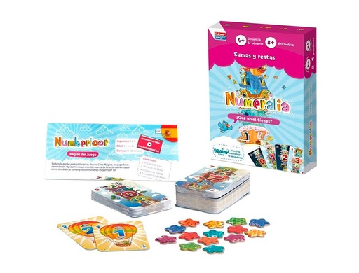 [2159368] FALOMIR JUEGOS - FALOMIR - Juego educativo numeralia sumas y restas (Ref. 30015)