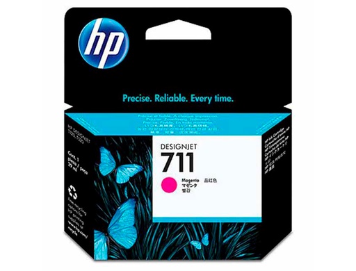 [1409560] HP ( HEWLETT PACKARD ) - Cartuchos ORIGINALES Inyección De Tinta 711 Magenta Pack 3 (Ref.CZ135A)