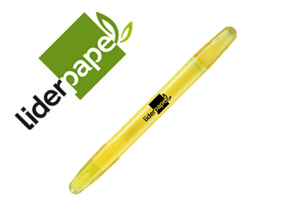 [2010737] LIDERPAPEL - Marcador de cera gel fluorescente color amarillo (Ref. ZC09)
